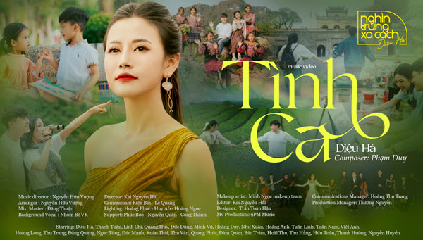 SẢN XUẤT MV CA NHẠC - MV Tình Ca – Diệu Hà